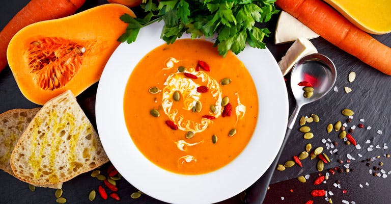 Your family will fall in love with this squash soup!
