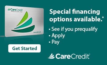 Special financing options available. See if you prequality. Apply. Pay. CareCredit