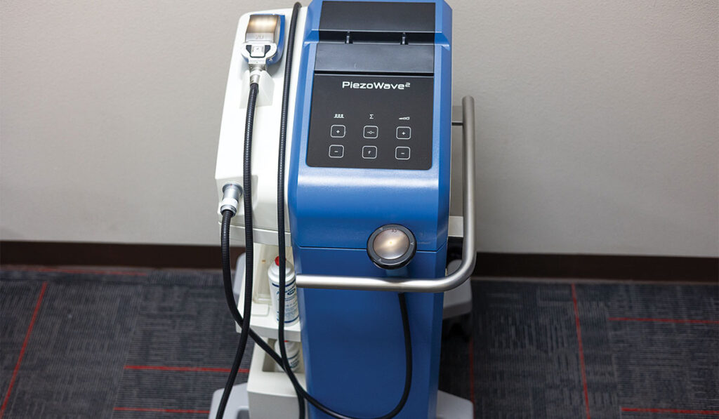 Shockwave device at HealthSource of Nine Mile.