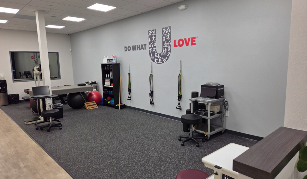 Rehab area at HealthSource of Anaheim.