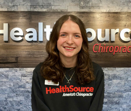 Madison Mondry, Rehabilitation Specialist and Chiropractic Assistant at HealthSource of North Fargo