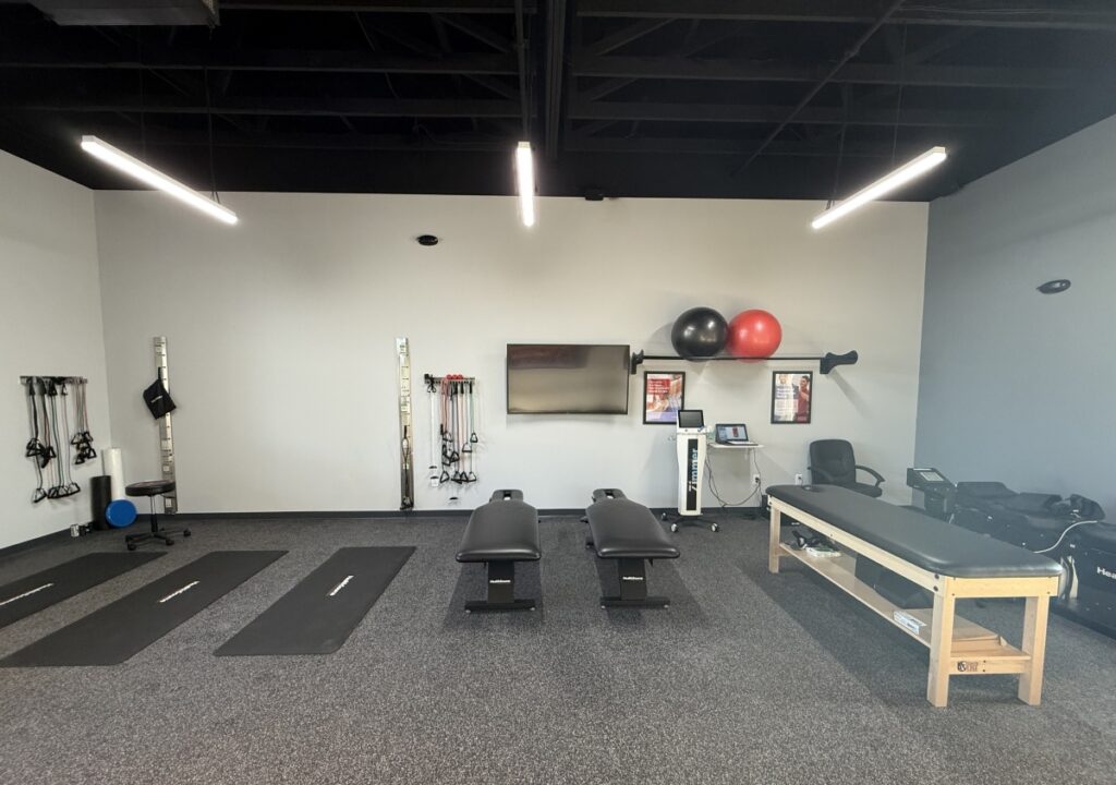 The Progressive Rehabilitation and Functional Exercise area at HealthSource of Indian Land.