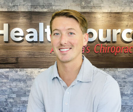 Dr. Ryan Moore, Doctor of Chiropractic at HealthSource of Downtown Pensacola.