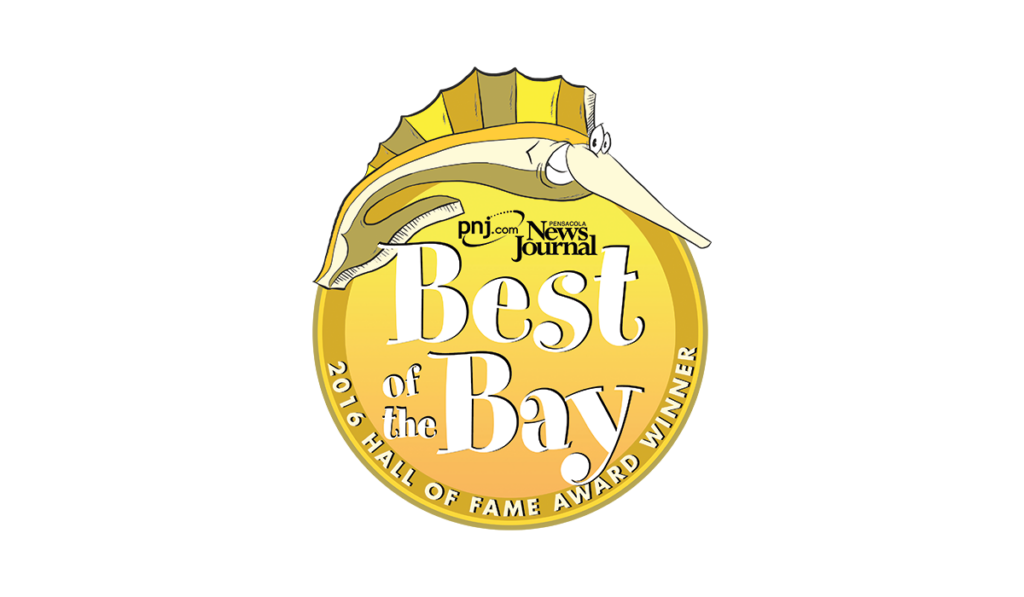 Best of the Bay Hall of Fame Award badge.