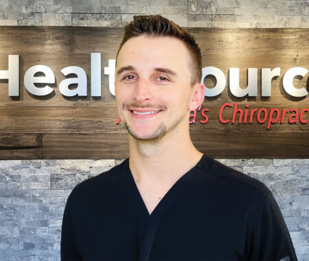 Dr. Jacob Greenfield, Doctor of Chiropractic at HealthSource of Downtown Pensacola.