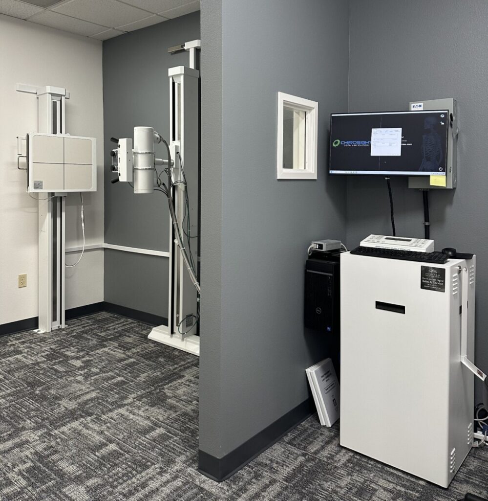 A photo of the Digital X-Ray room at HealthSource of Lake Oswego.
