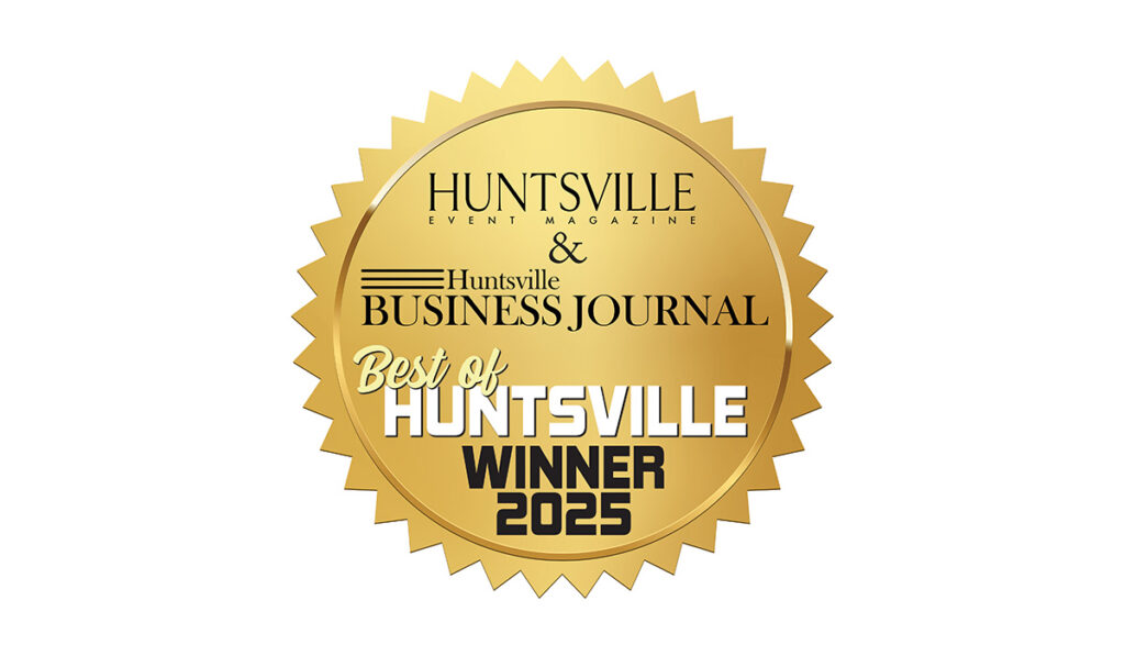 HealthSource of Hampton Cove, winners of the Huntsville Event Magazine "Best Chiropractic Service" of Huntsville 2025 Award.