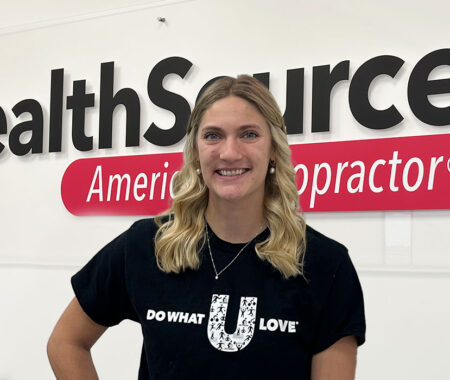 Dr. Kaitlyn Scherber, Doctor of Chiropractic at HealthSource of Elk River.