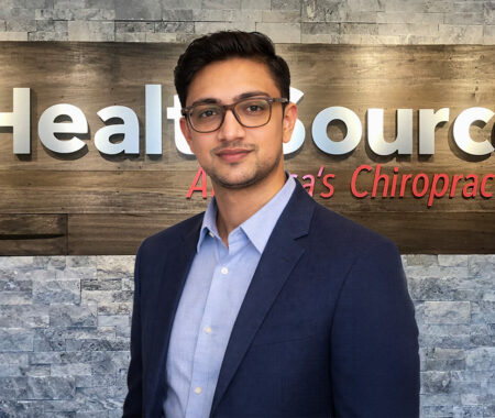 Dr. Jeet Desai, Doctor of Chiropractic at HealthSource of Ashburn.