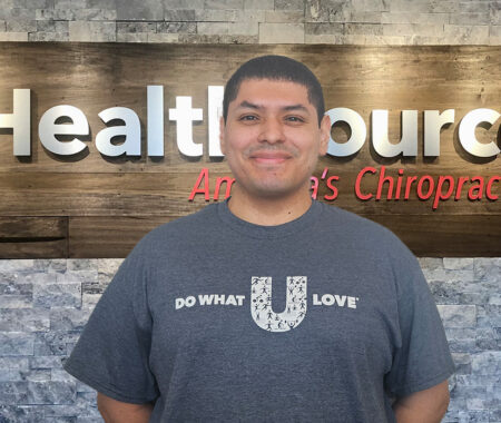 Daniel Garcia, Front Desk Specialist at HealthSource of Lewisville.