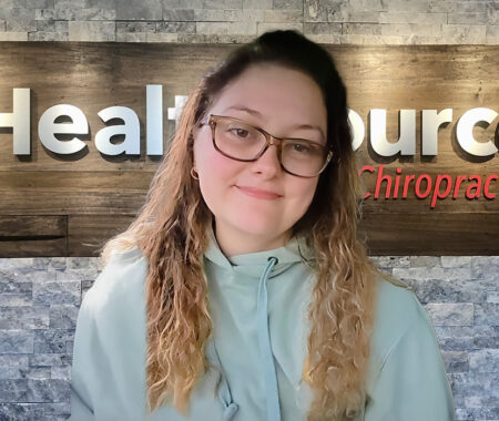 Jenna Cunningham, Chiropractic Assistant at HealthSource of Lebanon.