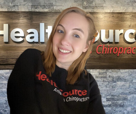 Zoë Godown, Team Leader and Front Desk Specialist at HealthSource of Lebanon.