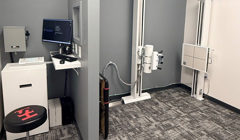 Digital X Ray Room at a HealthSource clinic.