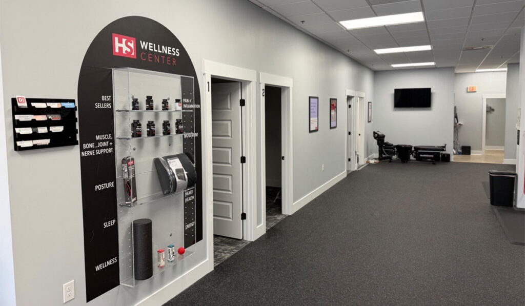 The interior area and treatment rooms at HealthSource of County Line Road.