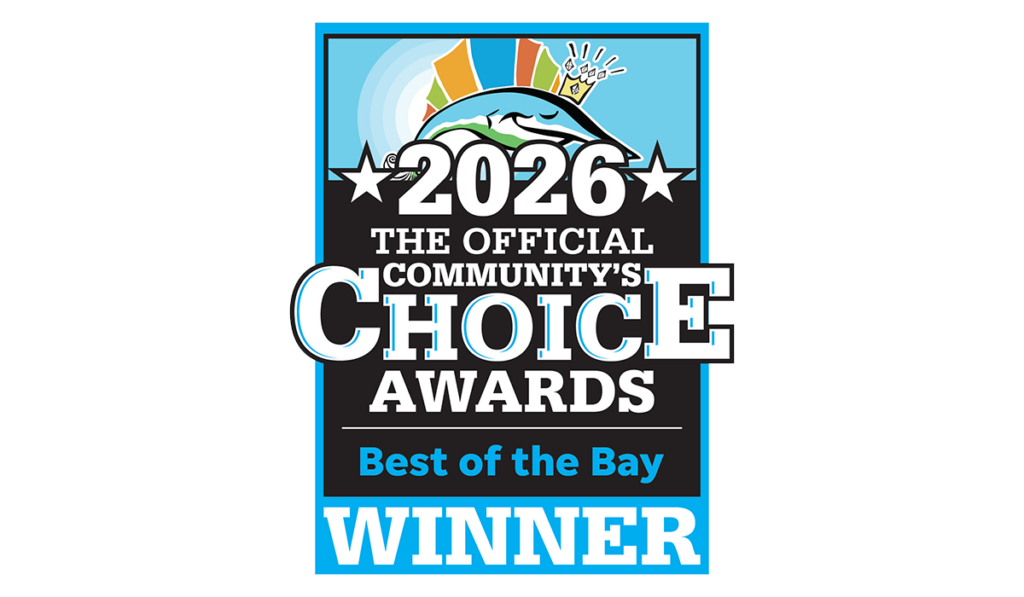 2026 Best of the Bay Award Winner Badge for HealthSource of Downtown Pensacola.