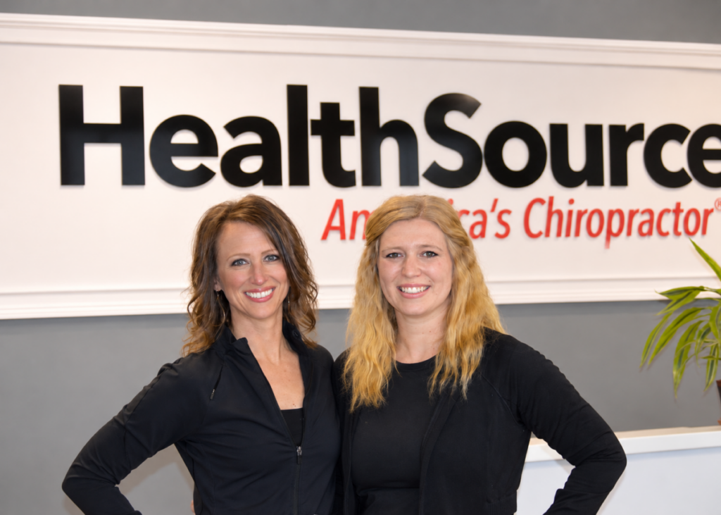 Dr. Kristin Kruger and Dr. Hannah Anderson, Doctor's of Chiropractic at HealthSource of Buffalo.